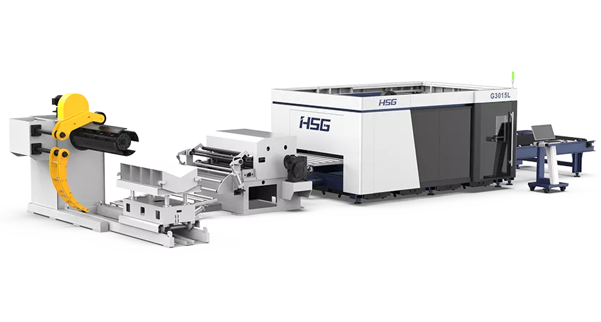 HSG Material Coiling Laser Cutting Machine
